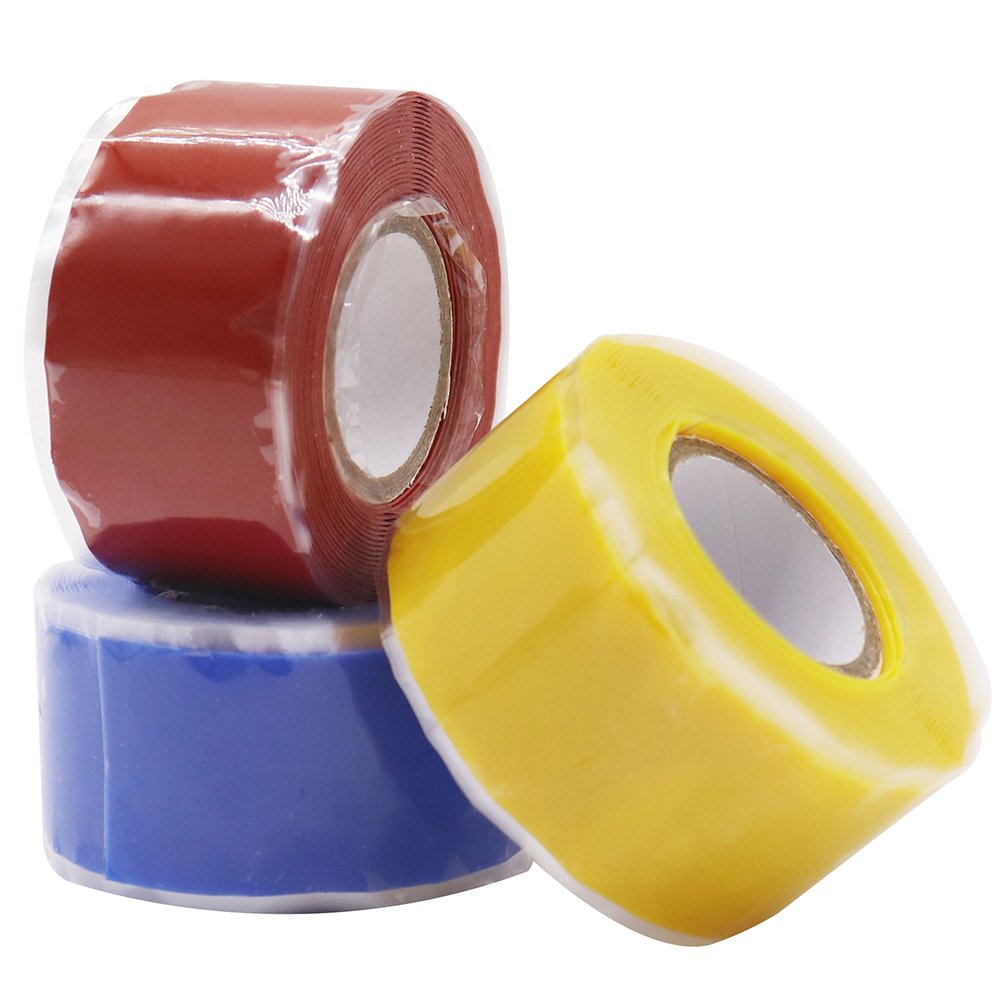 Low temperature resistant silicone rubber self-adhesive tape