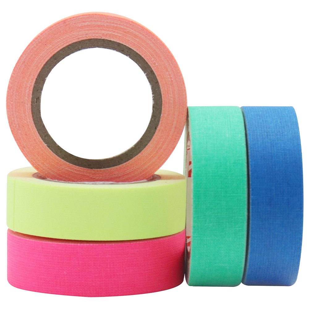 Fluorescent UV Cotton Tape