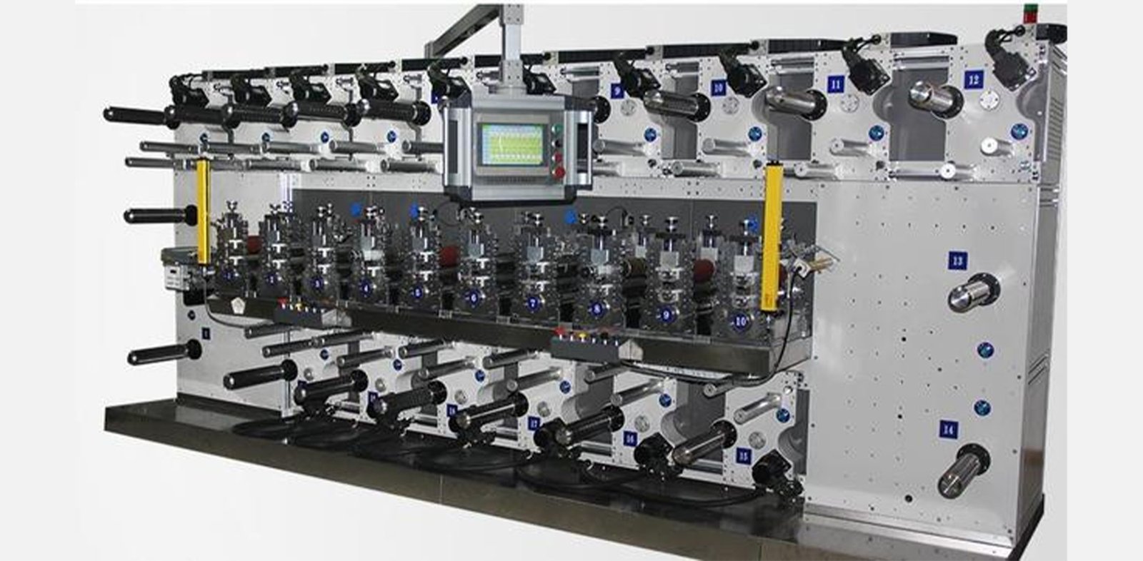 Multi-station rotary die cutting machine (round knife die cutting machine)
