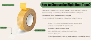 How to Choose the Right Duct Tape?