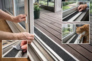Anti-Slip Tape for Sliding Door and Window Tracks