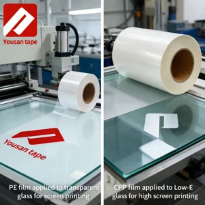 Differentiated Applications of PE and CPP Self-Adhesive Films in Glass Screen Printing
