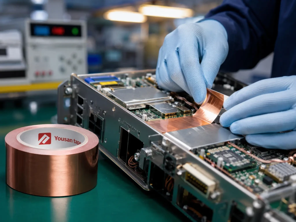 EMI Shielding Tape Inside Electronic Devices