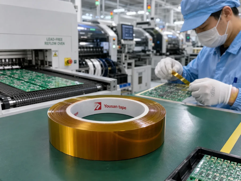 Polyimide tape application in SMT manufacturing